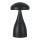 LED Dimbart uppladdningsbart touchbordslampa LED/1W/5V 3000-6000K 1800 mAh svart