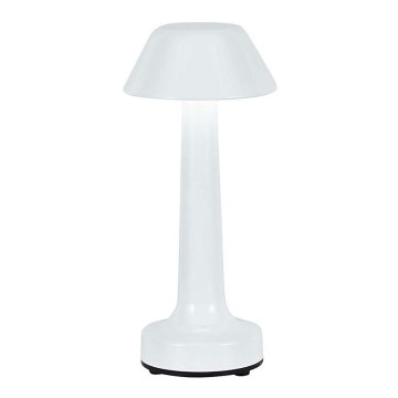 LED Dimbart uppladdningsbart touchbordslampa LED/1W/5V 3000-6000K 1800 mAh vit