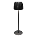 LED Dimbart uppladdningsbart touchbordslampa LED/2,7W/5V 3000/4000/6000K 1800 mAh svart