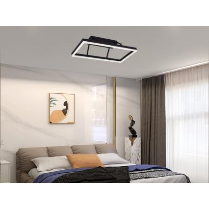 LED Dimbart ytmonterad taklampa LED/40W/230V 3000-6500K + fjärrkontroll