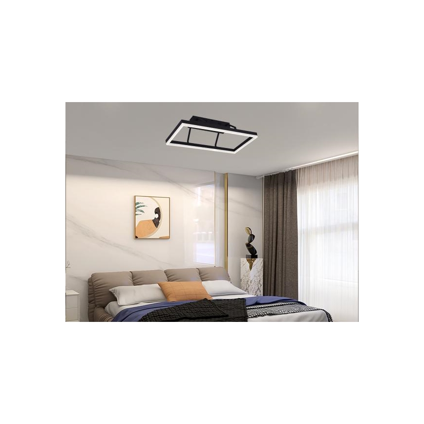 LED Dimbart ytmonterad taklampa LED/40W/230V 3000-6500K + fjärrkontroll