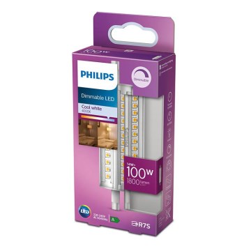 LED Dimmable Glödlampa  Philips R7s/14W/230V 4000K