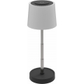 LED-dimmbar beröringsstyrd uppladdningsbar utomhusbordslampa LED/2W/5V IP44 1200 mAh grå