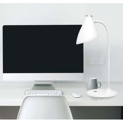 LED Dimbar touchstyrd bordslampa LED/5W/5V 2400 mAh