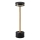 LED-dimmbar uppladdningsbar bordslampa SAM LED/5W/5V 3600 mAh svart/guld