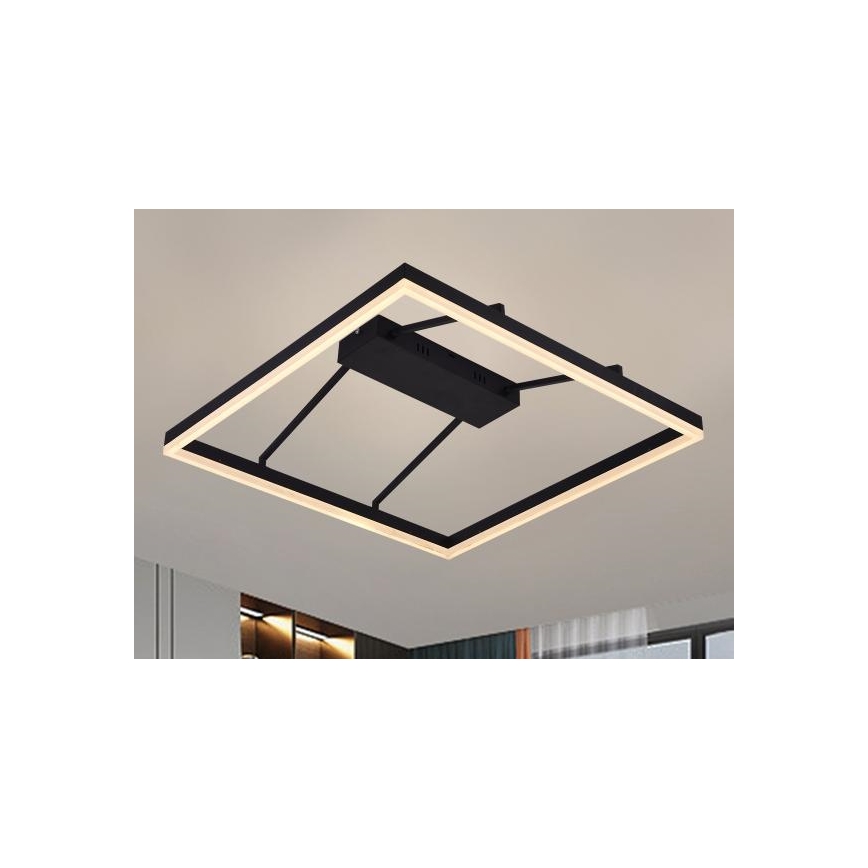 LED Dimmbar ytmonterad plafond LED/55W/230V 3000-6500K + fjärrkontroll