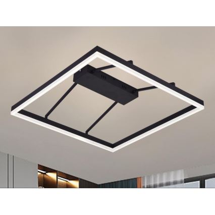 LED Dimmbar ytmonterad plafond LED/55W/230V 3000-6500K + fjärrkontroll