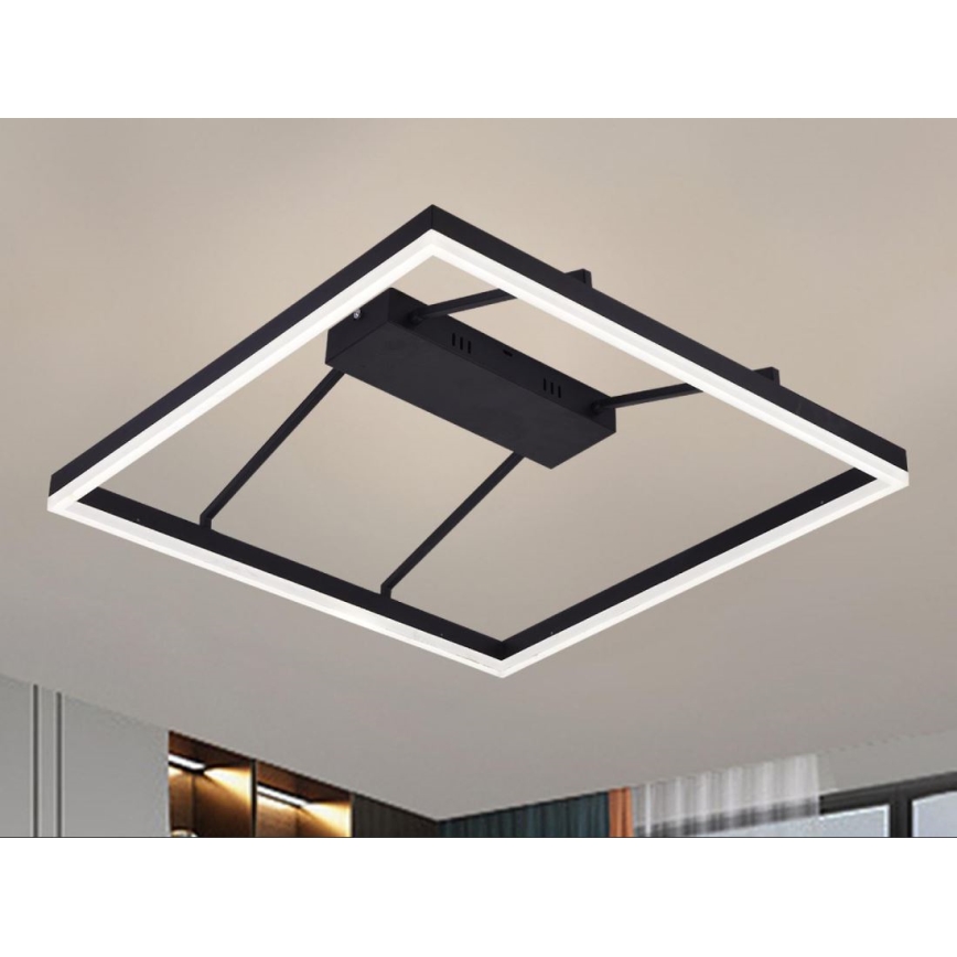 LED Dimmbar ytmonterad plafond LED/55W/230V 3000-6500K + fjärrkontroll