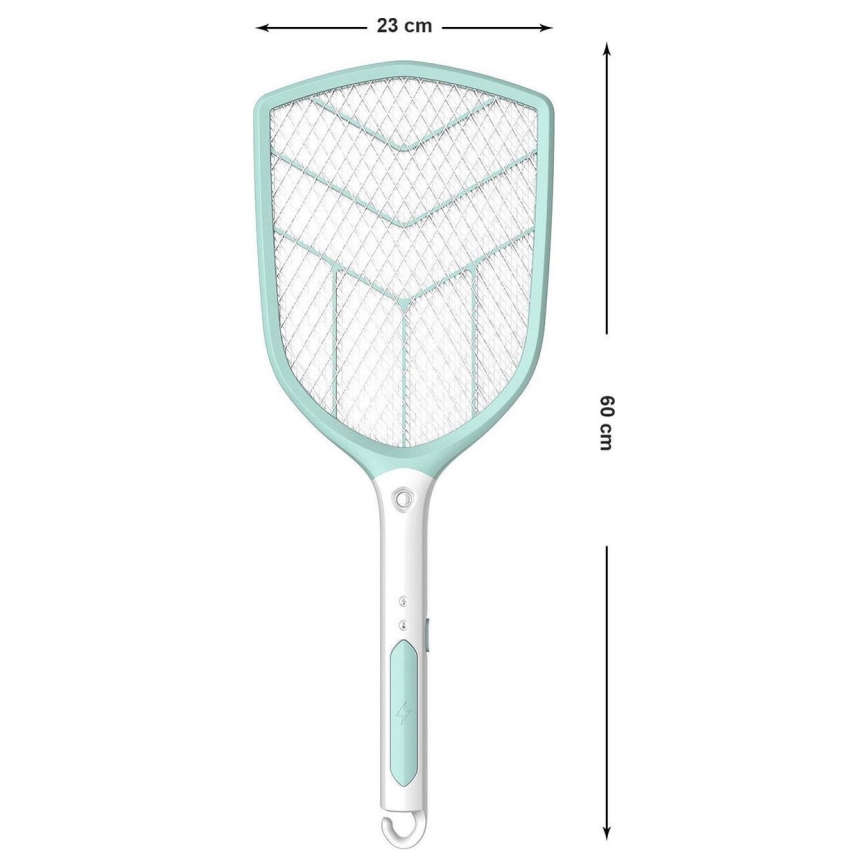 LED Elektrisk insektsdödare racket 1200 mAh/4,2V