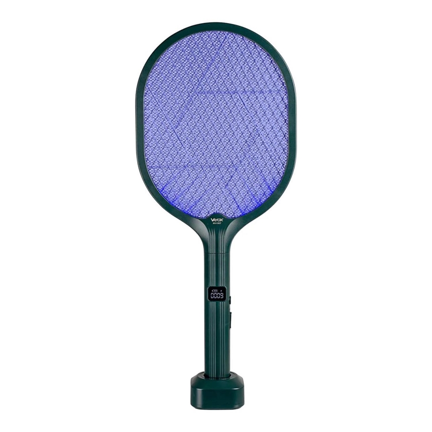 LED elektrisk insektsfälla 2i1 1200 mAh/5V grön