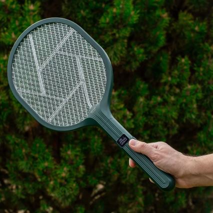 LED elektrisk insektsfälla 2i1 1200 mAh/5V grön