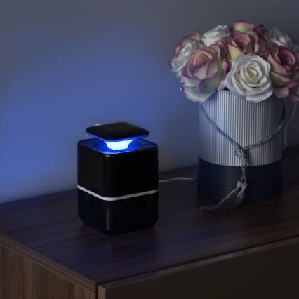 LED elektrisk insektsfälla USB/5V 40 m²