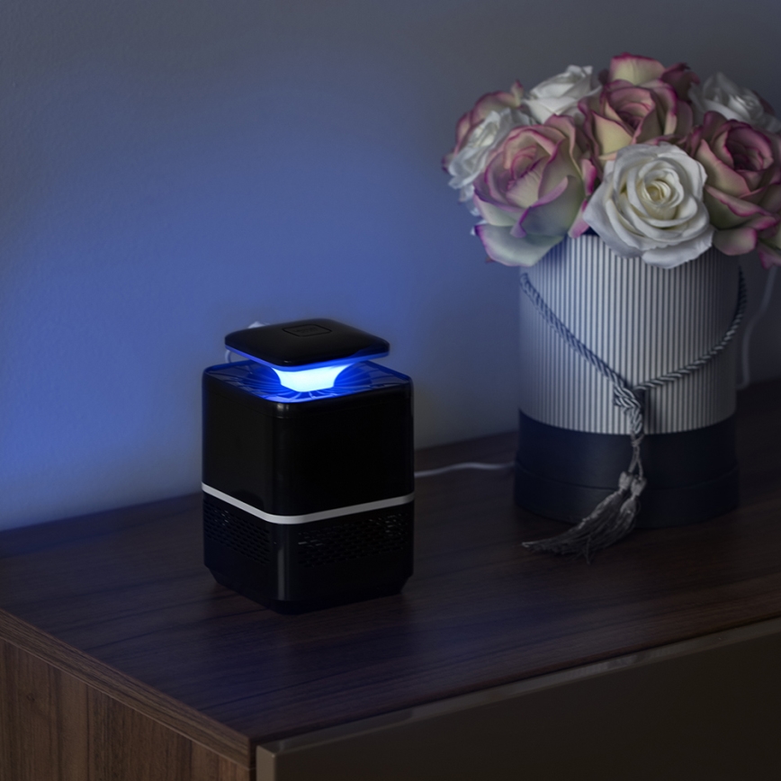 LED elektrisk insektsfälla USB/5V 40 m²