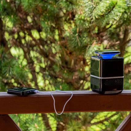 LED elektrisk insektsfälla USB/5V 40 m²