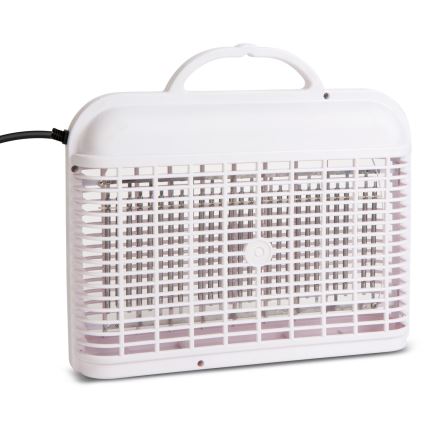 LED Elektrisk insektsfälla UV/2W/230V vit