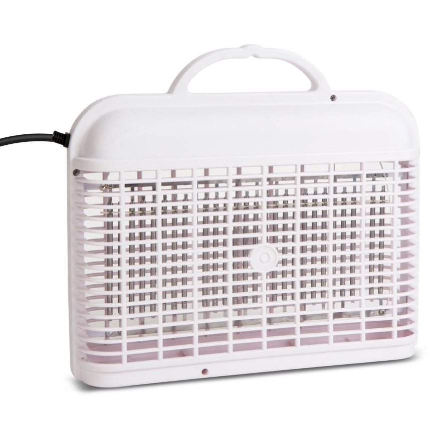 LED Elektrisk insektsfälla UV/2W/230V vit