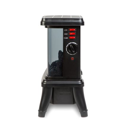 LED elektrisk kamin med inbyggd värme LED/1500W/230V