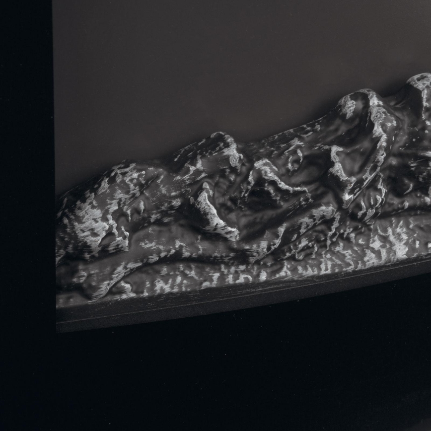 LED Elektrisk kamin med värmefunktion LED/2000W/230V + fjärrkontroll