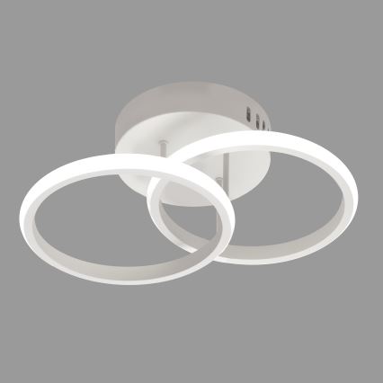 LED fastsatt Ljuskrona  BARI LED/20W/230V vit 
