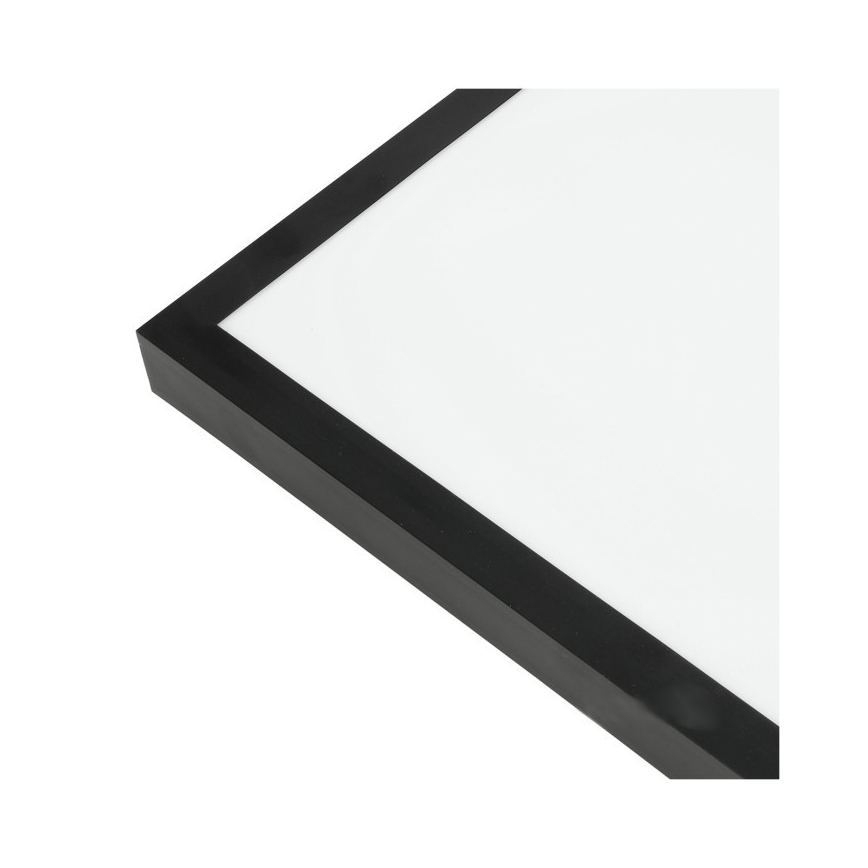 LED fäst panel BRISBANE LED/36W/230V 4000K 59,5x59,5 cm svart