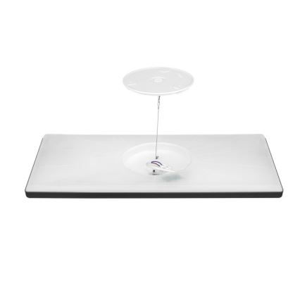 LED fäst panel NIVERA LED/32W/230V IP54 3000/4000/6000K 29,5x59,5 cm svart
