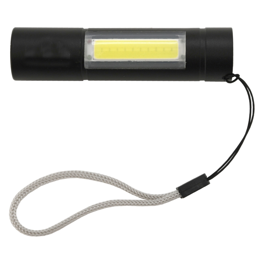 LED Ficklampa LED/400mAh svart