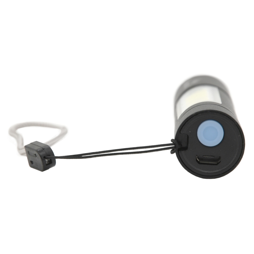 LED Ficklampa LED/400mAh svart