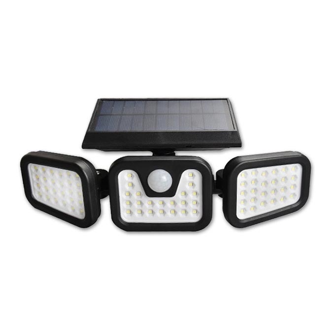 LED Flexibel solcell strålkastare med sensor LED/15W/3,7V 2400 mAh IP54 4500K