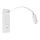 LED Flexibel wall liten lampa med USB BASE 1xLED/8W+1xLED/2W/230V vit