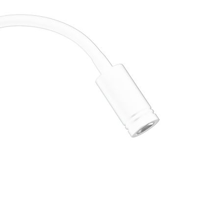 LED Flexibel wall liten lampa med USB BASE 1xLED/8W + 1xLED/2W/230V vit