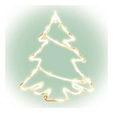 LED Fönsterdekoration  35xLED/3xAA varm vit