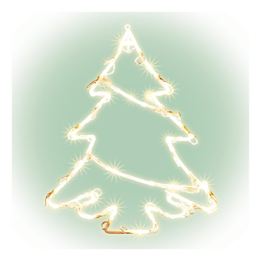 LED Fönsterdekoration  35xLED/3xAA varm vit 