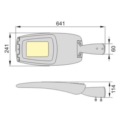 LED Gatulampa ADQUEN PLUS LED/80W/230V IP66