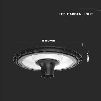 LED gatulampa LED/120W/230V IP65 4000K