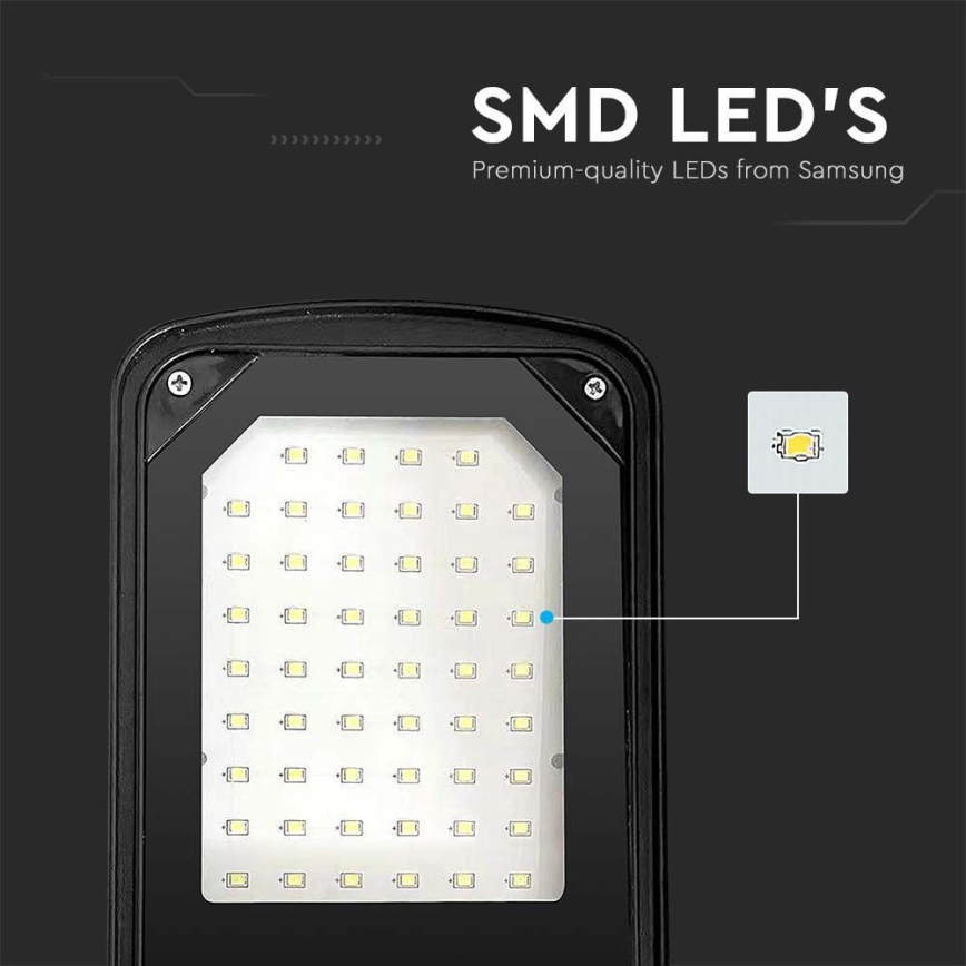LED gatulampa LED/30W/230V 6500K IP65