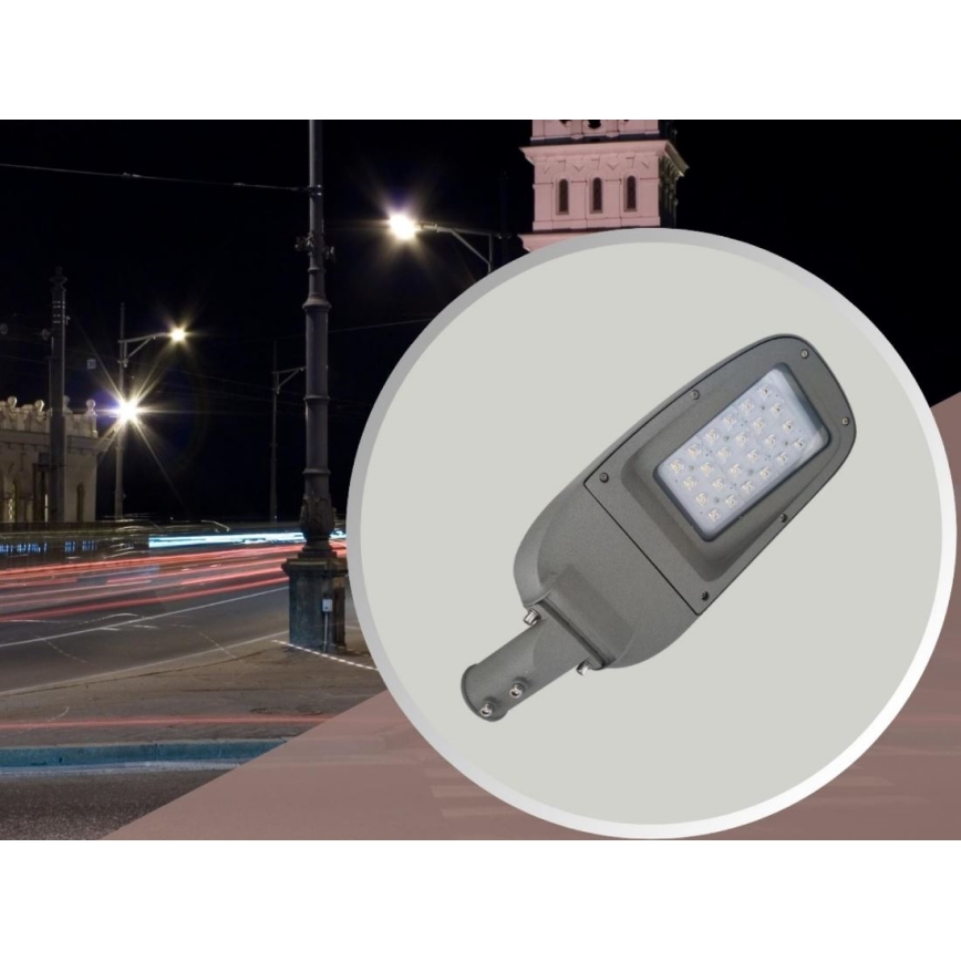 LED gatulampa LED/40W/230V 5000K IP65