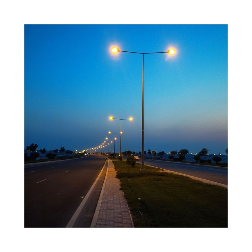 LED gatulampa SAMSUNG CHIP LED/100W/230V 6500K IP65