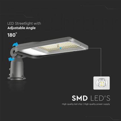 LED gatulampa SAMSUNG CHIP LED/100W/230V 6500K IP65