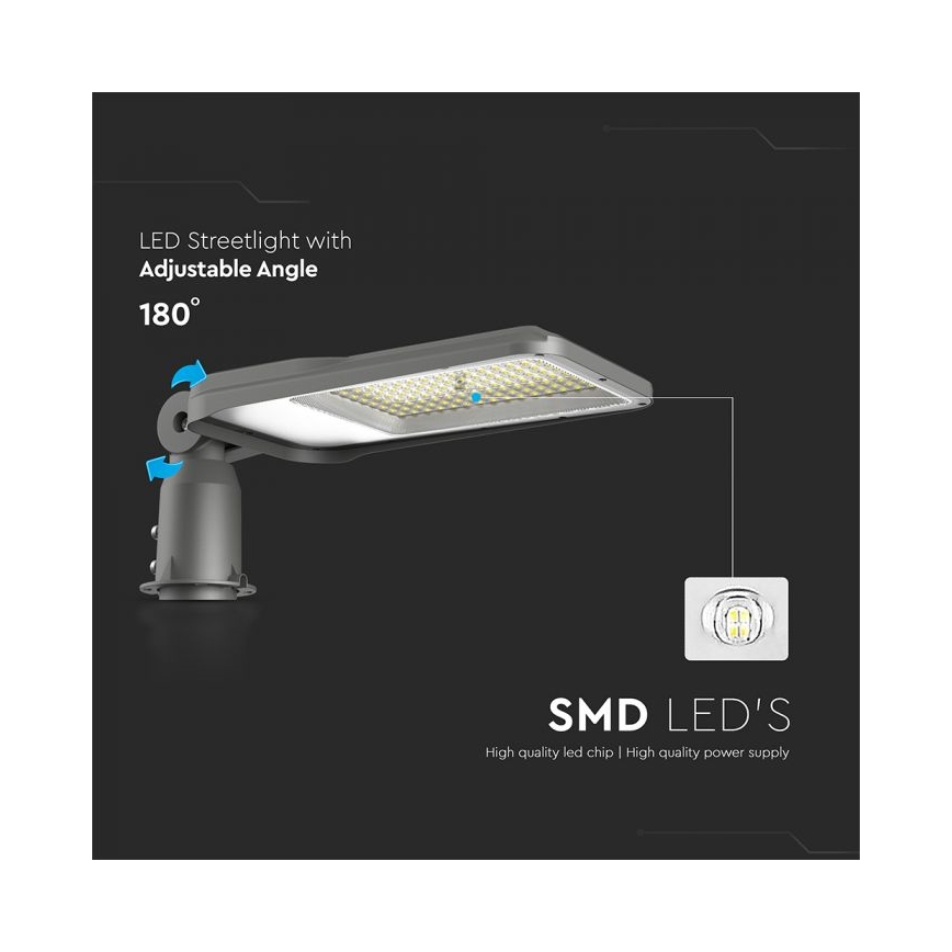 LED gatulampa SAMSUNG CHIP LED/100W/230V 6500K IP65