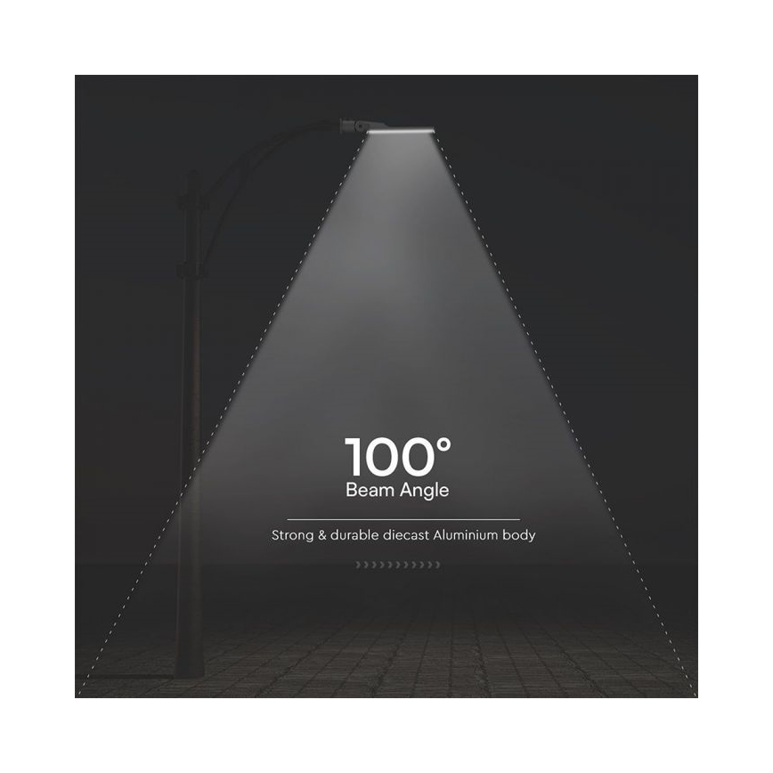 LED gatulampa SAMSUNG CHIP LED/100W/230V 6500K IP65