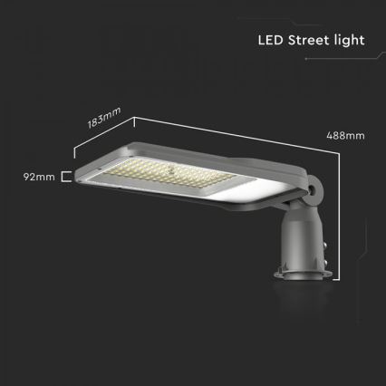LED gatulampa SAMSUNG CHIP LED/100W/230V 6500K IP65