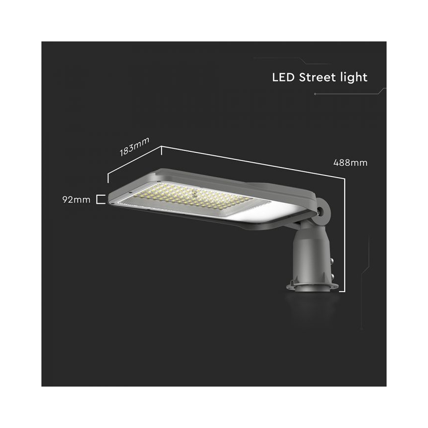 LED gatulampa SAMSUNG CHIP LED/100W/230V 6500K IP65