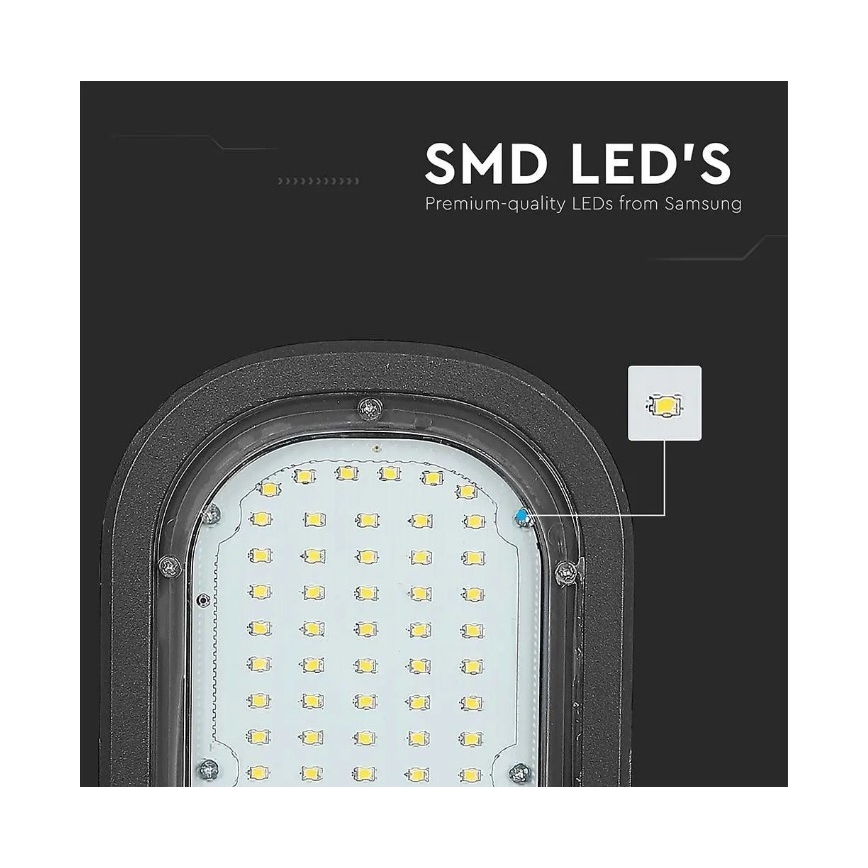 LED Gatulampa SAMSUNG CHIP LED/30W/230V 6400K IP65