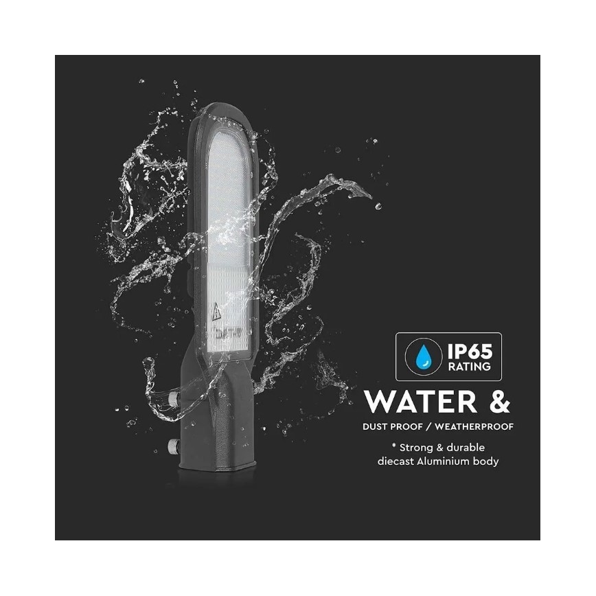 LED Gatulampa SAMSUNG CHIP LED/30W/230V 6400K IP65