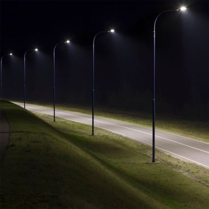 LED gatulampa SAMSUNG CHIP LED/50W/230V 4000K IP65 grå
