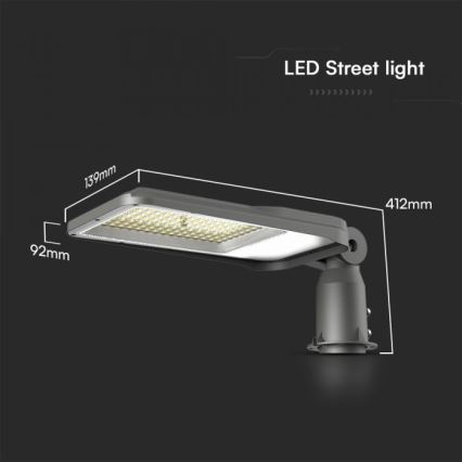LED gatulampa SAMSUNG CHIP LED/50W/230V 4000K IP65