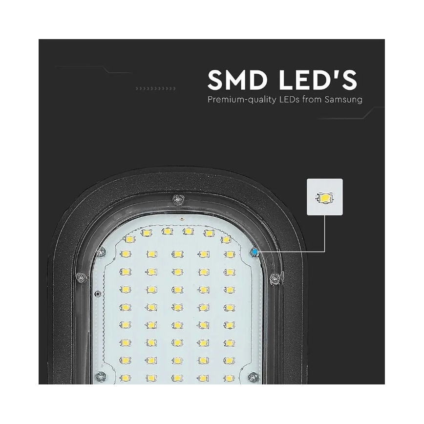 LED gatulampa SAMSUNG CHIP LED/50W/230V 6400K IP65