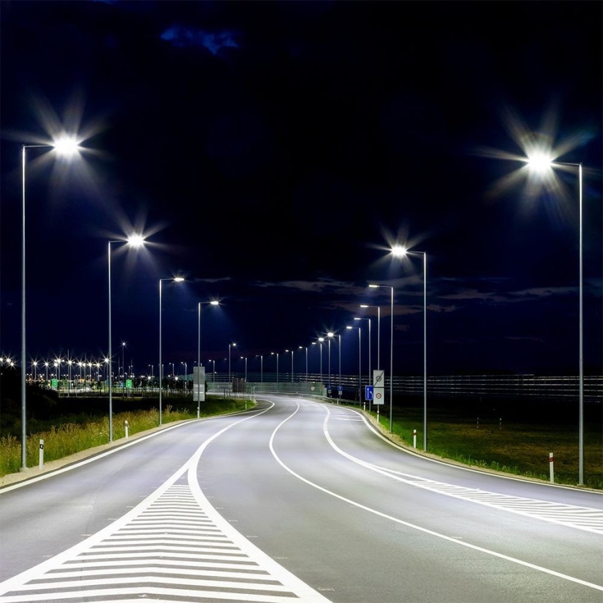 LED gatulampa SAMSUNG CHIP LED/50W/230V 6500K grå