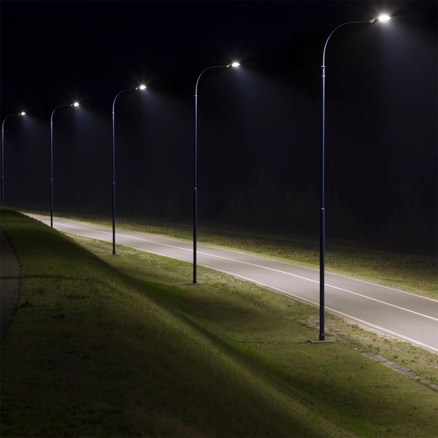 LED gatulampa SAMSUNG CHIP LED/50W/230V 6500K grå