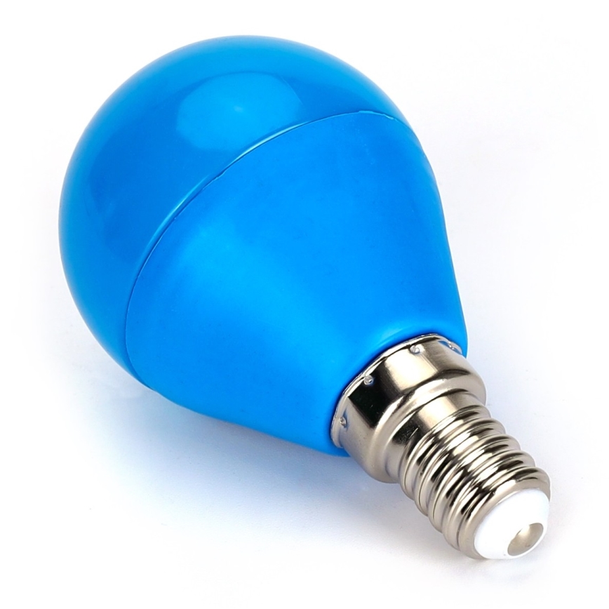 LED Glödampor G45 E14/4W/230V blå- Aigostar
